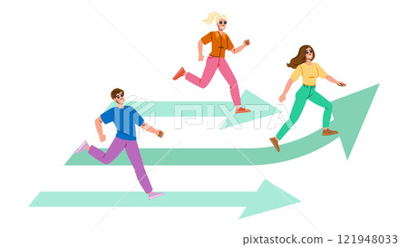 competitor competitive advantage vector 121948033