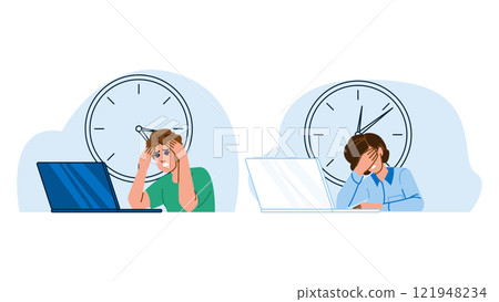 countdown deadline clock vector 121948234