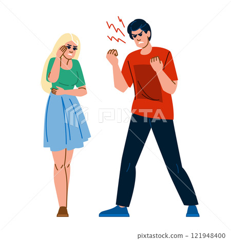 intimacy relationship stress vector 121948400