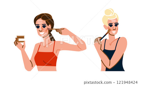 sculpt contouring makeup vector sculpt contouring makeup vector 121948424