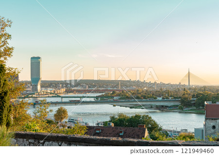 River scenic landscape River scenic landscape 121949460