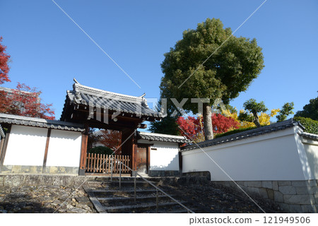 Myoshinji Temple Dairyu-in Temple Gate, Hanazono, Ukyo Ward, Kyoto City 121949506