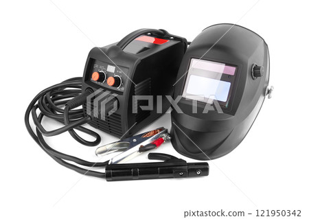 Welding equipment isolated Welding equipment isolated 121950342