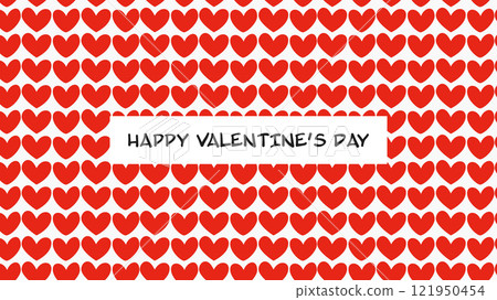 Colorful display of hearts celebrating love on Valentine's Day with a clear message of affection Colorful display of hearts celebrating love on Valentine's Day with a clear message of affection 121950454