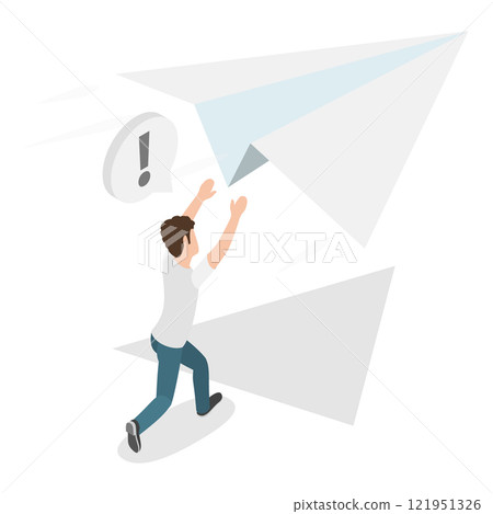 3D Isometric Flat Vector Illustration of Quick And Easy, Speed Digital Technology. Item 3 3D Isometric Flat Vector Illustration of Quick And Easy, Speed Digital Technology. Item 3 121951326