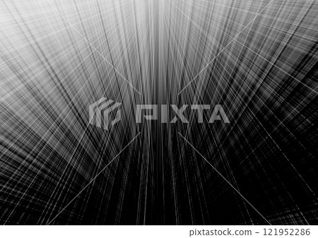 Gray lines of light, crossing lines, streaks of light (background material) 121952286