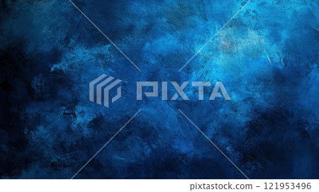 Cerulean Blue Texture Abstract Background 121953496