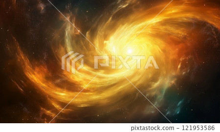 美麗的太空背景 121953586