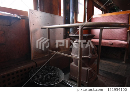 [Tsugaru Railway] Inside the Ohafu 33 Stove Train (Tsugaru Railway Line) 121954100