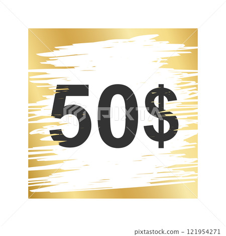 Gold square scratch card surface with scraped texture and money winning text. Golden winner lottery, sale coupon, jackpot scratchcard template. Vector illustration Gold square scratch card surface with scraped texture and money winning text. Golden winner lottery, sale coupon, jackpot scratchcard template. Vector illustration 121954271