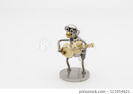 Monkey figure playing guitar/Metal figure Monkey figure playing guitar/Metal figure 121954921