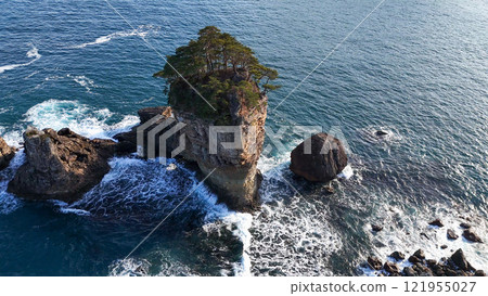 佐野岩（空拍照片） 121955027