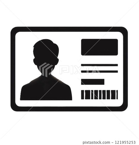 ID card illustration 121955253