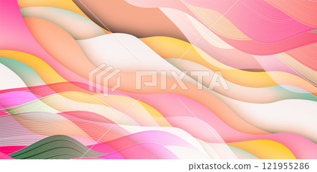 日本模式春波背景 日本模式春波背景 121955286