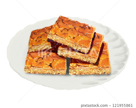 Florentine (5 pieces) with plate 121955861