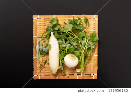 Seven herbs of spring Seven herbs of spring 121956180