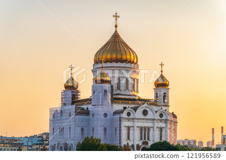 Cathedral of Christ the Saviour in Moscow, Russia Cathedral of Christ the Saviour in Moscow, Russia 121956589