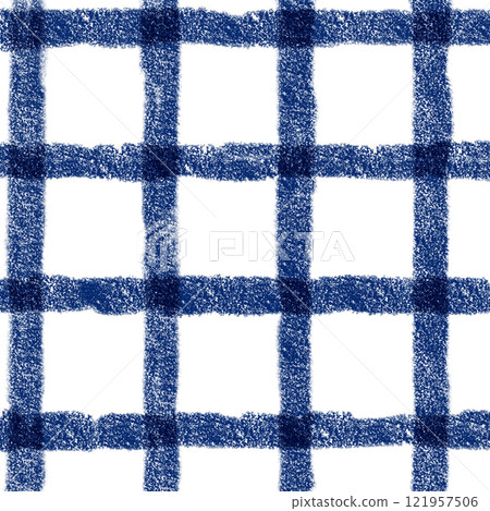 Navy Blue Plaid Hand Drawn Background Pattern Overlay Navy Blue Plaid Hand Drawn Background Pattern Overlay 121957506