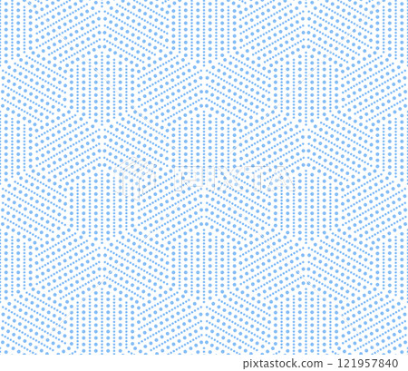 Abstract geometric pattern. A seamless vector background. White and blue ornament. Graphic modern pattern. Simple lattice graphic design Abstract geometric pattern. A seamless vector background. White and blue ornament. Graphic modern pattern. Simple lattice graphic design 121957840