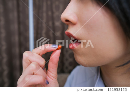 Women who drink supplements 121958153