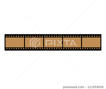 Simple illustration of a negative film Simple illustration of a negative film 121959938