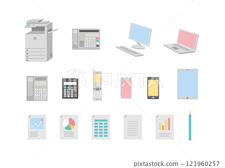 辦公室使用的物品1 121960257