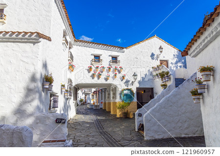 Mediterranean Village (January, clear skies, Shima) Mediterranean Village (January, clear skies, Shima) 121960957