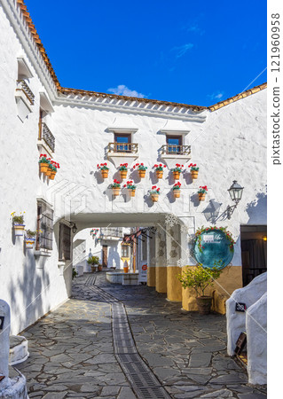 Mediterranean Village (January, clear skies, Shima) 121960958