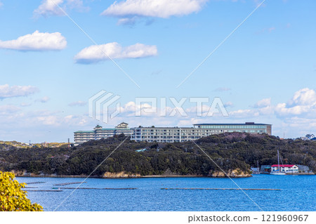 地中海村莊(一月,晴朗的志摩) 地中海村莊(一月,晴朗的志摩) 121960967