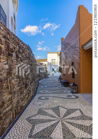 地中海村莊（一月，晴朗的志摩） 121960969