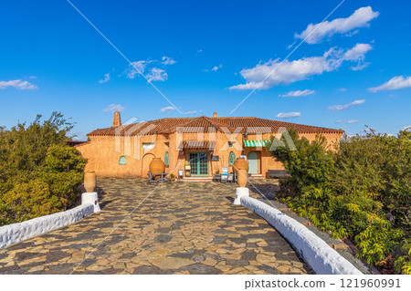 Mediterranean Village (January, clear skies, Shima) Mediterranean Village (January, clear skies, Shima) 121960991