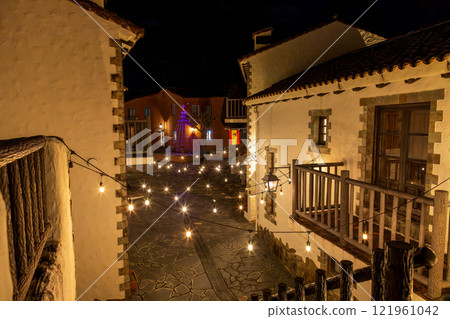 Mediterranean Village (January night view Shima) 121961042