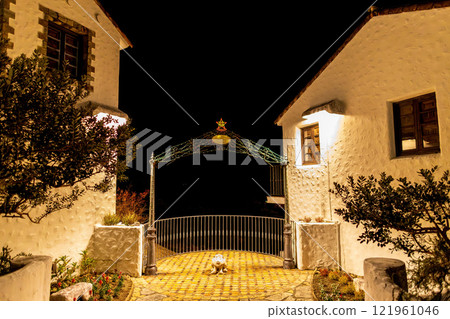 Mediterranean Village (January night view Shima) Mediterranean Village (January night view Shima) 121961046