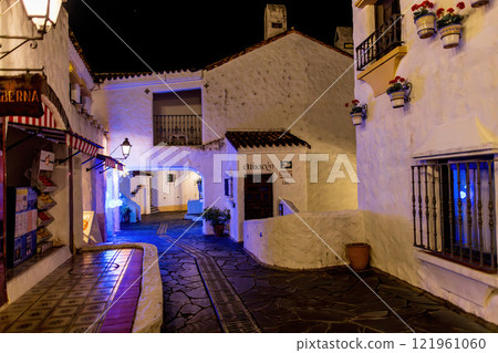 Mediterranean Village (January night view Shima) Mediterranean Village (January night view Shima) 121961060
