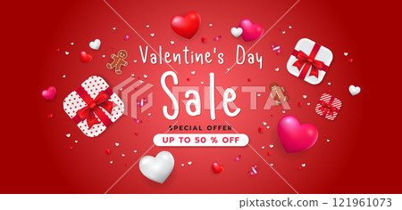 Valentine' s day Salle 121961073