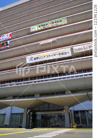 盛岡地標 岩手縣政府 縣政府正門 121961226