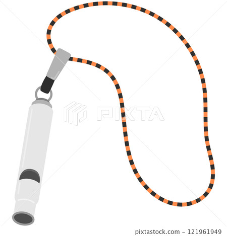 救生哨插畫防災工具 救生哨插畫防災工具 121961949