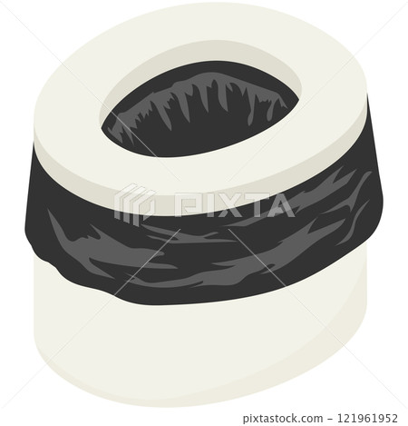 簡易廁所救災用品插畫 121961952