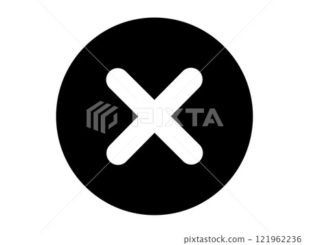 Close button icon 121962236
