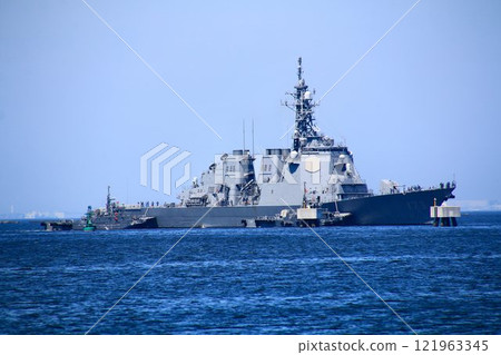 保護日本海洋和天空的盾牌......宙斯盾驅逐艦金剛號 121963345