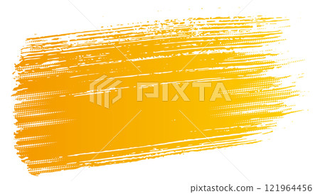 畫筆半色調黃色橙色漸層向量處理 畫筆半色調黃色橙色漸層向量處理 121964456