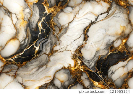 white gray Marble ink texture background. pattern can used for wallpaper or skin wall tile luxurious. 121965134