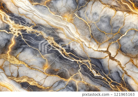 white gray Marble ink texture background. pattern can used for wallpaper or skin wall tile luxurious. 121965163
