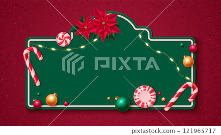 Christmas card background 121965717