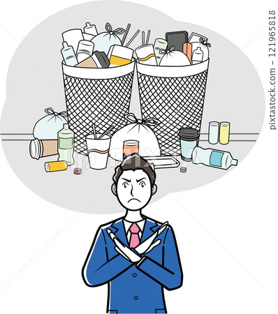 垃圾充斥過度旅遊 垃圾充斥過度旅遊 121965818