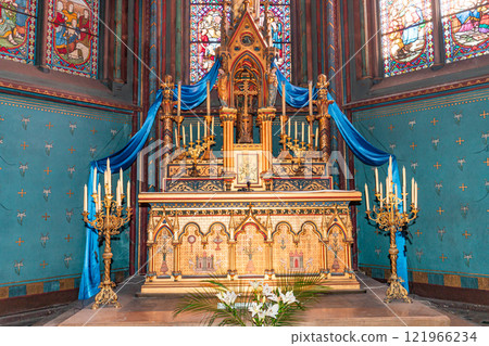 Cathedral of Saint-Benigne, Dijon, France Cathedral of Saint-Benigne, Dijon, France 121966234
