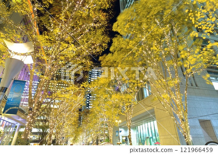 [東京]丸之內仲通夜景（丸之內燈飾） 121966459