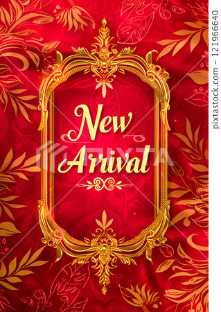 Bold text New Arrival Bold text New Arrival 121966640