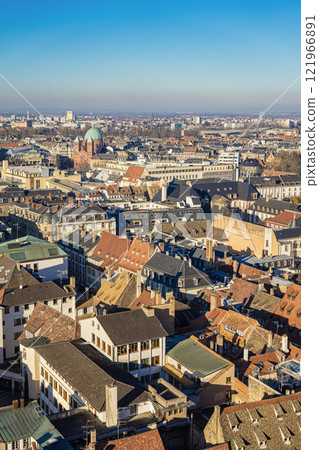 View of Strasbourg is the capital and principal city of Alsace 121966891