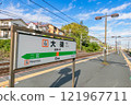 [Kanagawa] JR Oiso Station platform sign station name 121967711